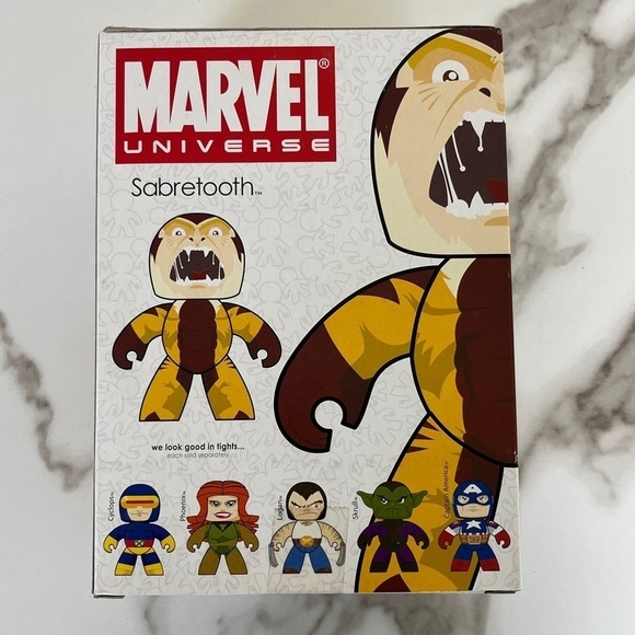 Mighty Muggs Marvel Universe Hasbro Sabretooth & Cyclops NEW X-men - Picture 13 of 13